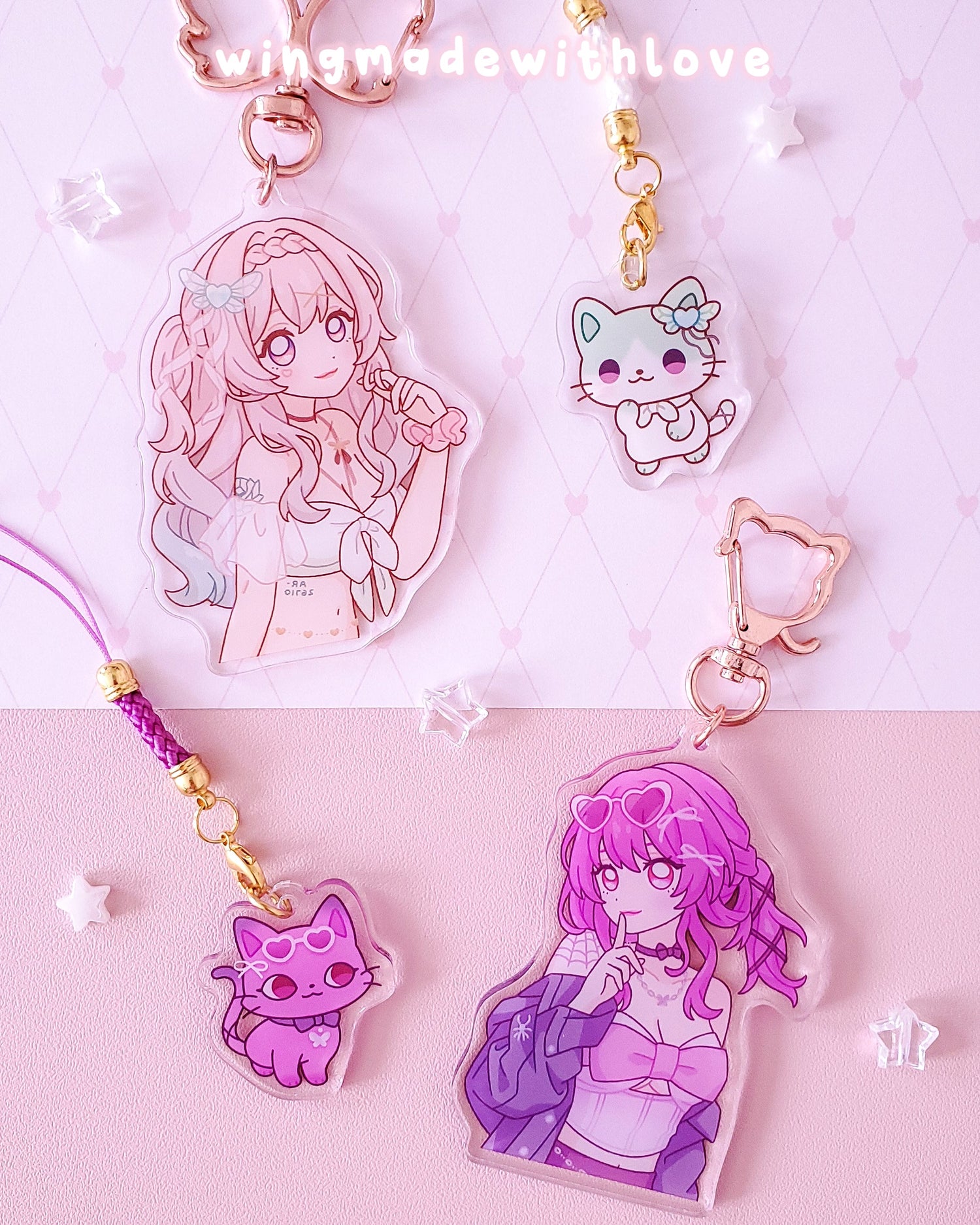 HONKAI STAR RAIL KEYCHAINS & PHONE CHARMS