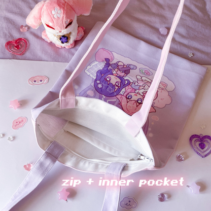PRE-ORDER Genshin Tote Bag ♡ Eimiko Raiden Yae Miko