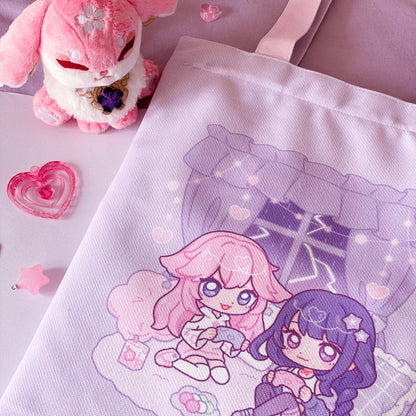 PRE-ORDER Genshin Tote Bag ♡ Eimiko Raiden Yae Miko