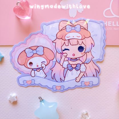 Genshin Stickers ♡ Ayaka Navia Kokomi Raiden