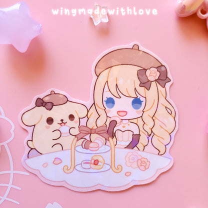 Genshin Stickers ♡ Ayaka Navia Kokomi Raiden