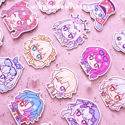 Honkai Star Rail ♡ Sticker Pack of 20 characters