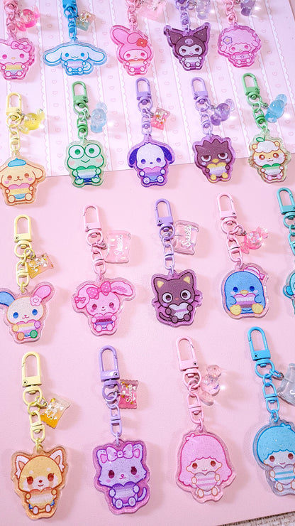 Fanart Keychains ♡ Kawaii Pride Friends