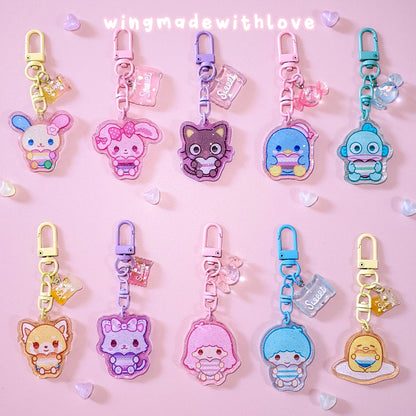 Fanart Keychains ♡ Kawaii Pride Friends