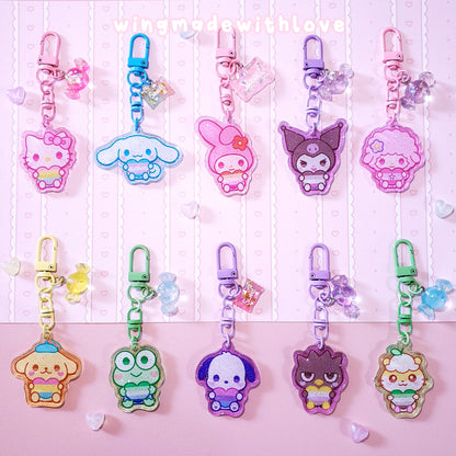 Fanart Keychains ♡ Kawaii Pride Friends