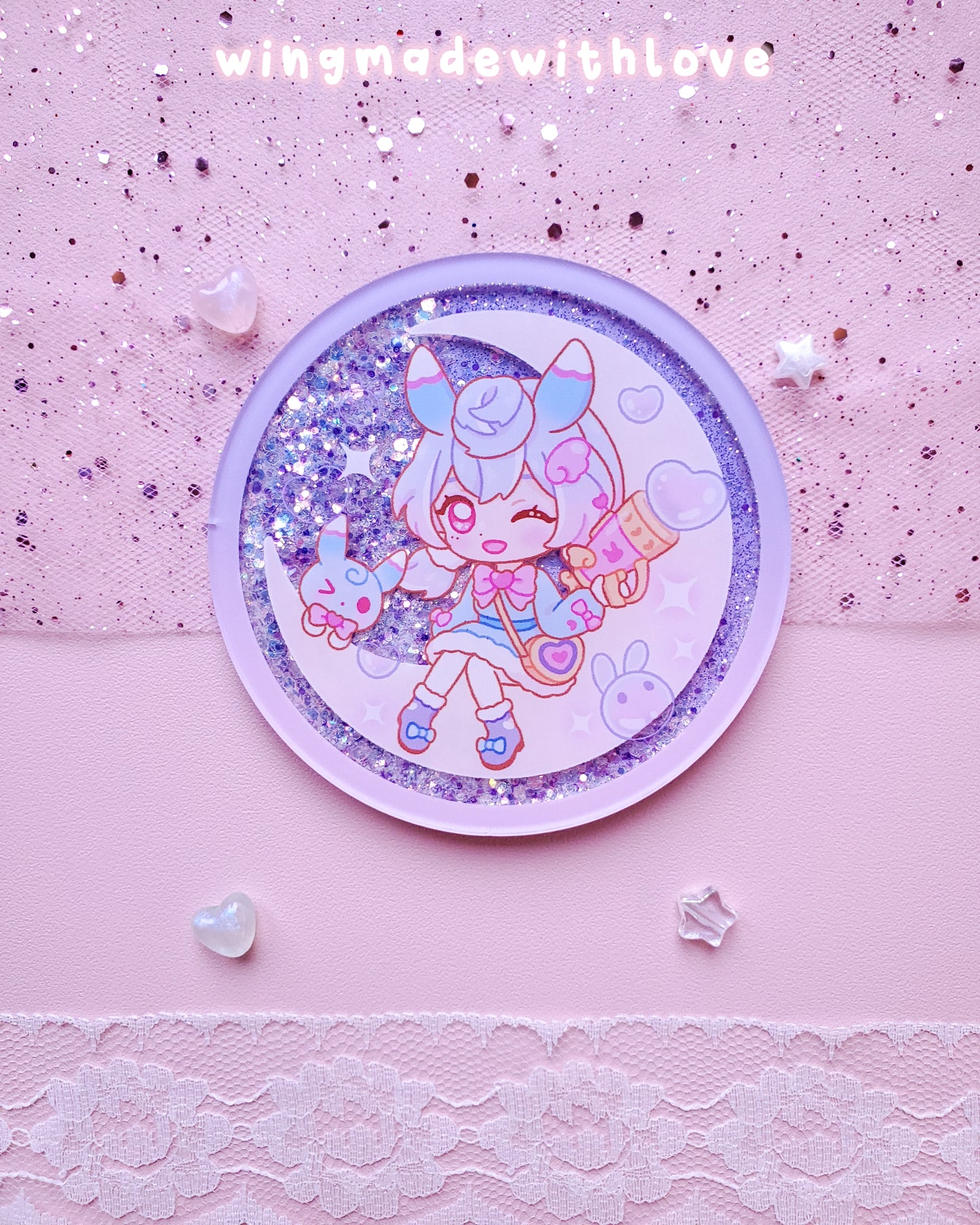 Sottobicchieri Genshin ♡ Klee Sigewinne Nahida Yaoyao