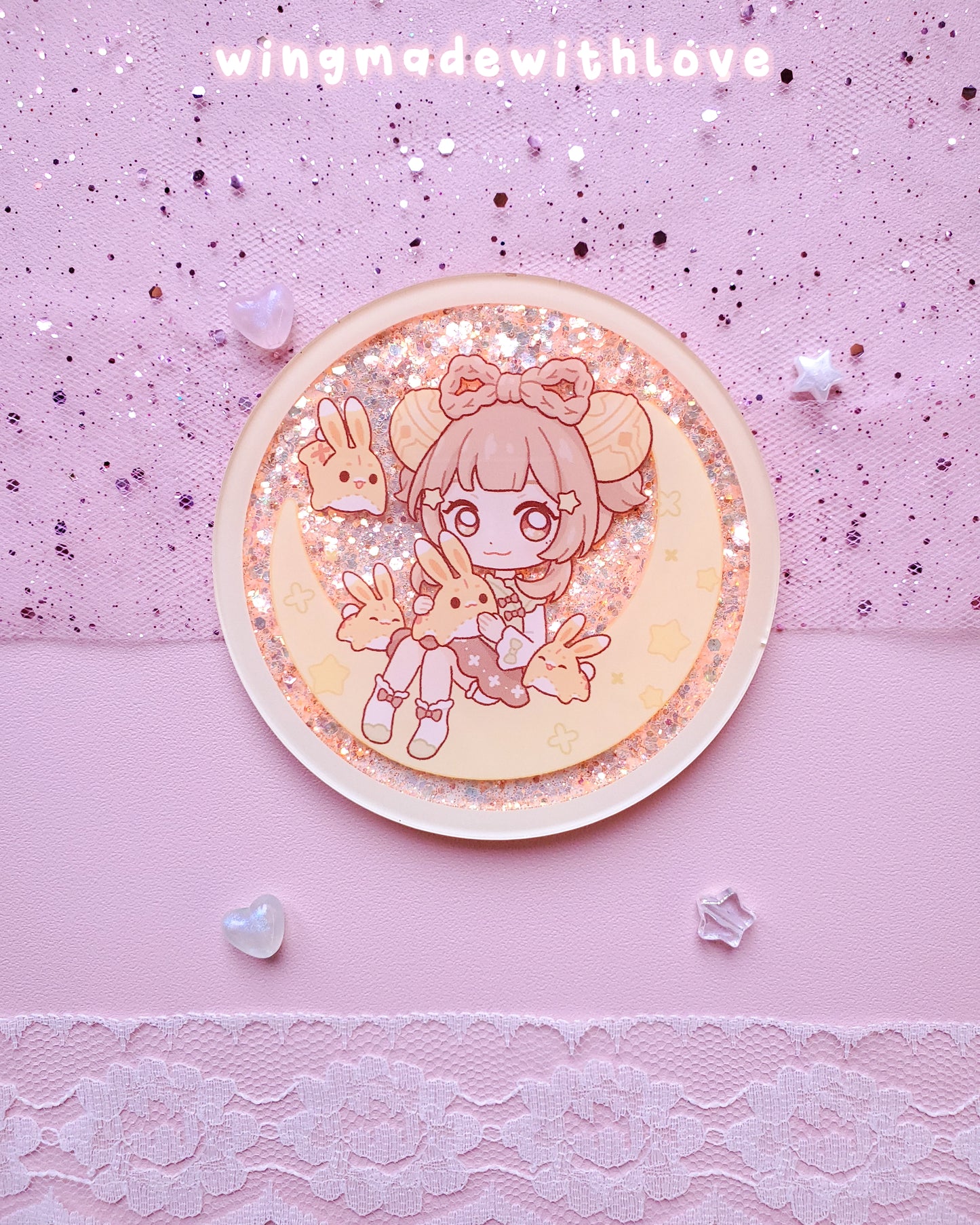 Sottobicchieri Genshin ♡ Klee Sigewinne Nahida Yaoyao