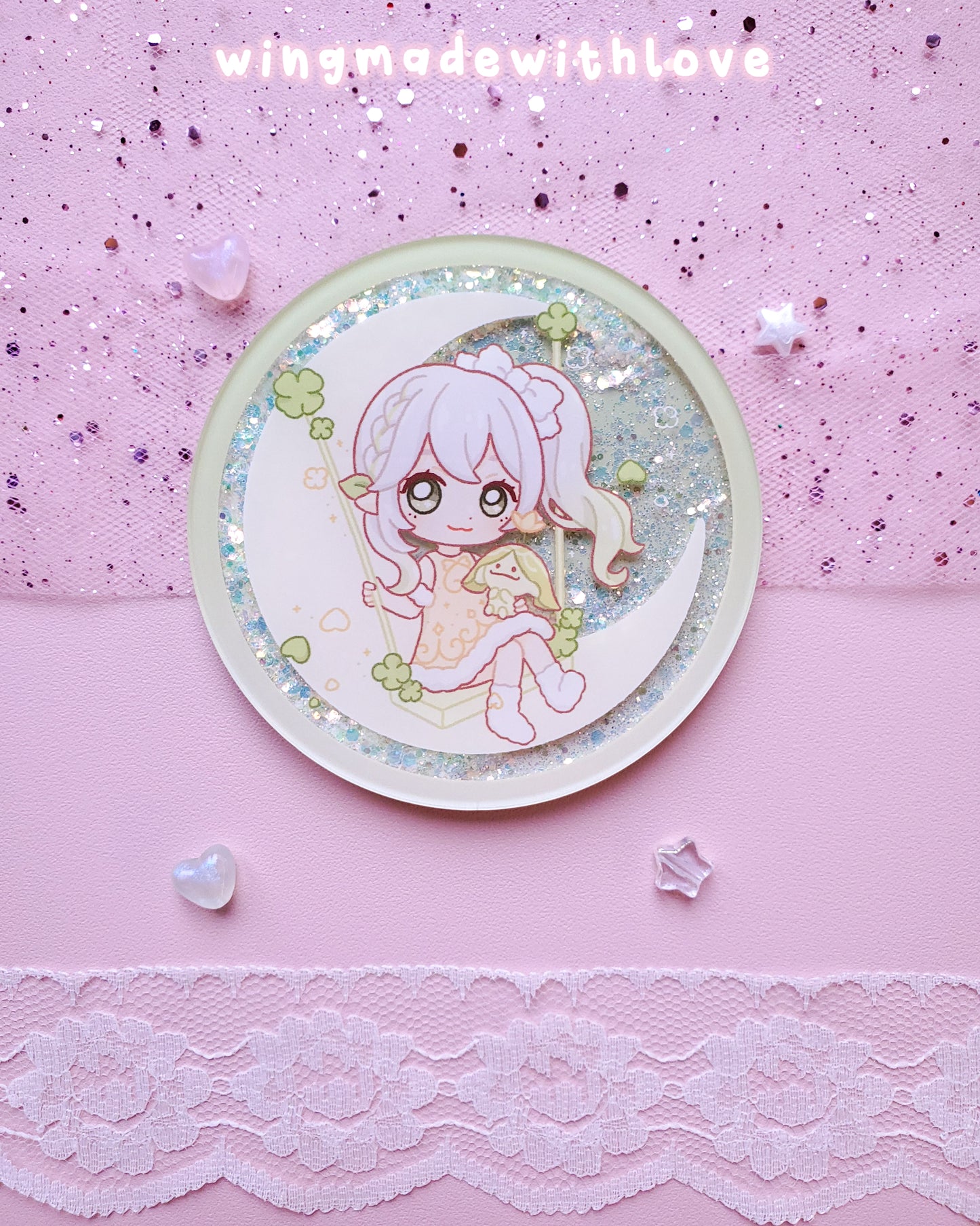 Sottobicchieri Genshin ♡ Klee Sigewinne Nahida Yaoyao