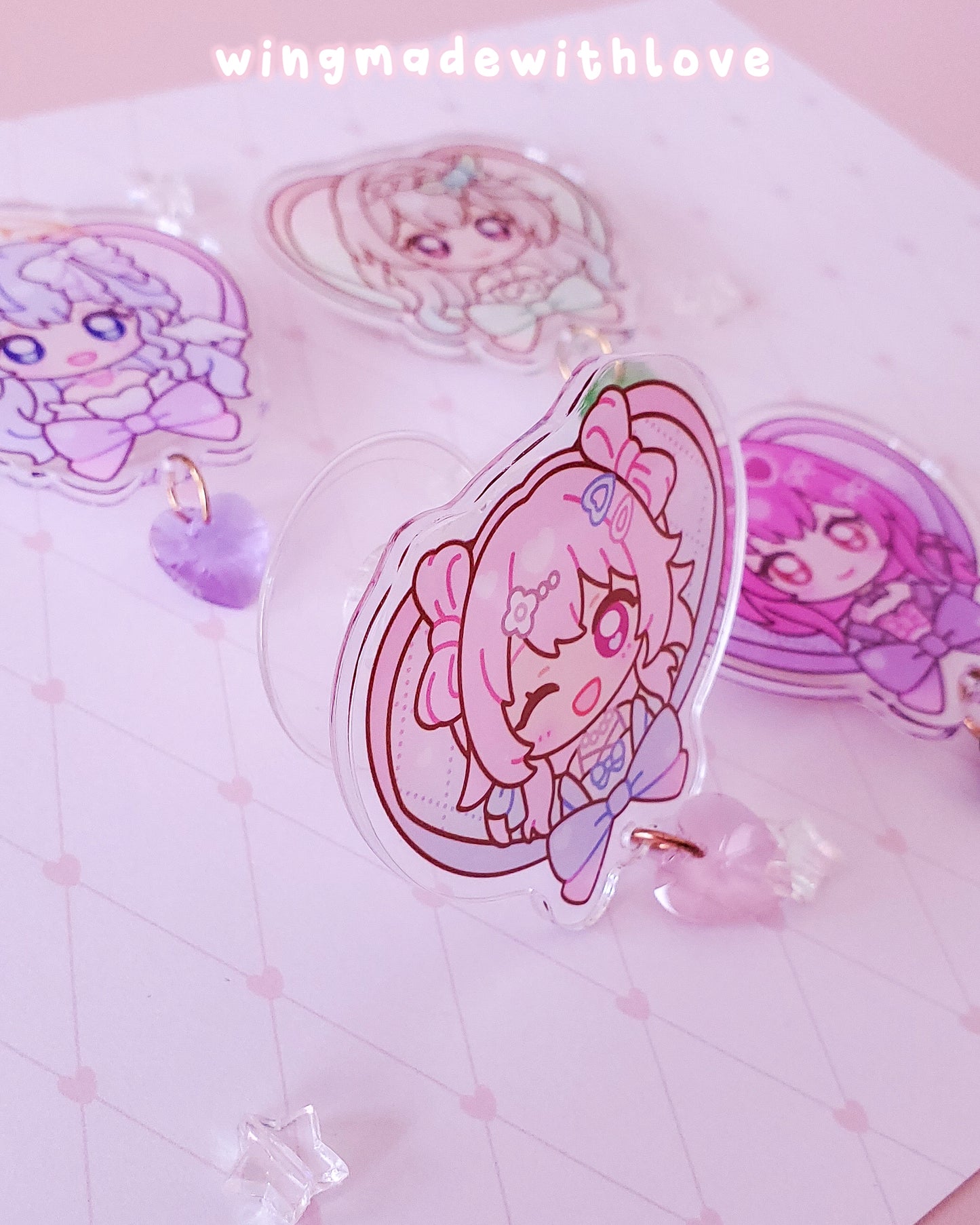 Honkai Star Rail Phone Grips ♡ Robin Firefly March 7th Kafka