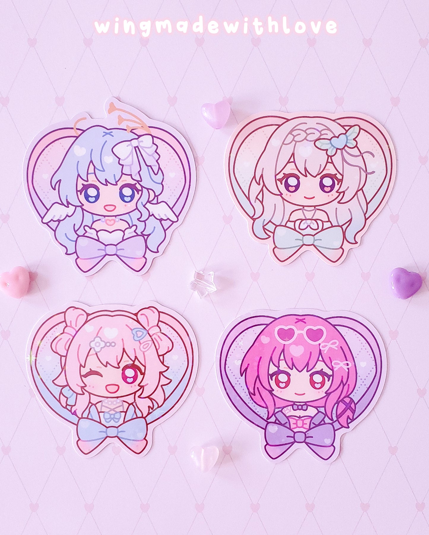 Honkai Star Rail Stickers ♡ Robin Firefly March 7th Kafka
