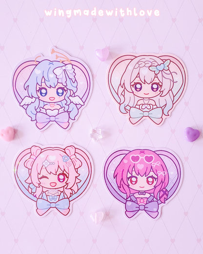 Honkai Star Rail Stickers ♡ Robin Firefly March 7th Kafka