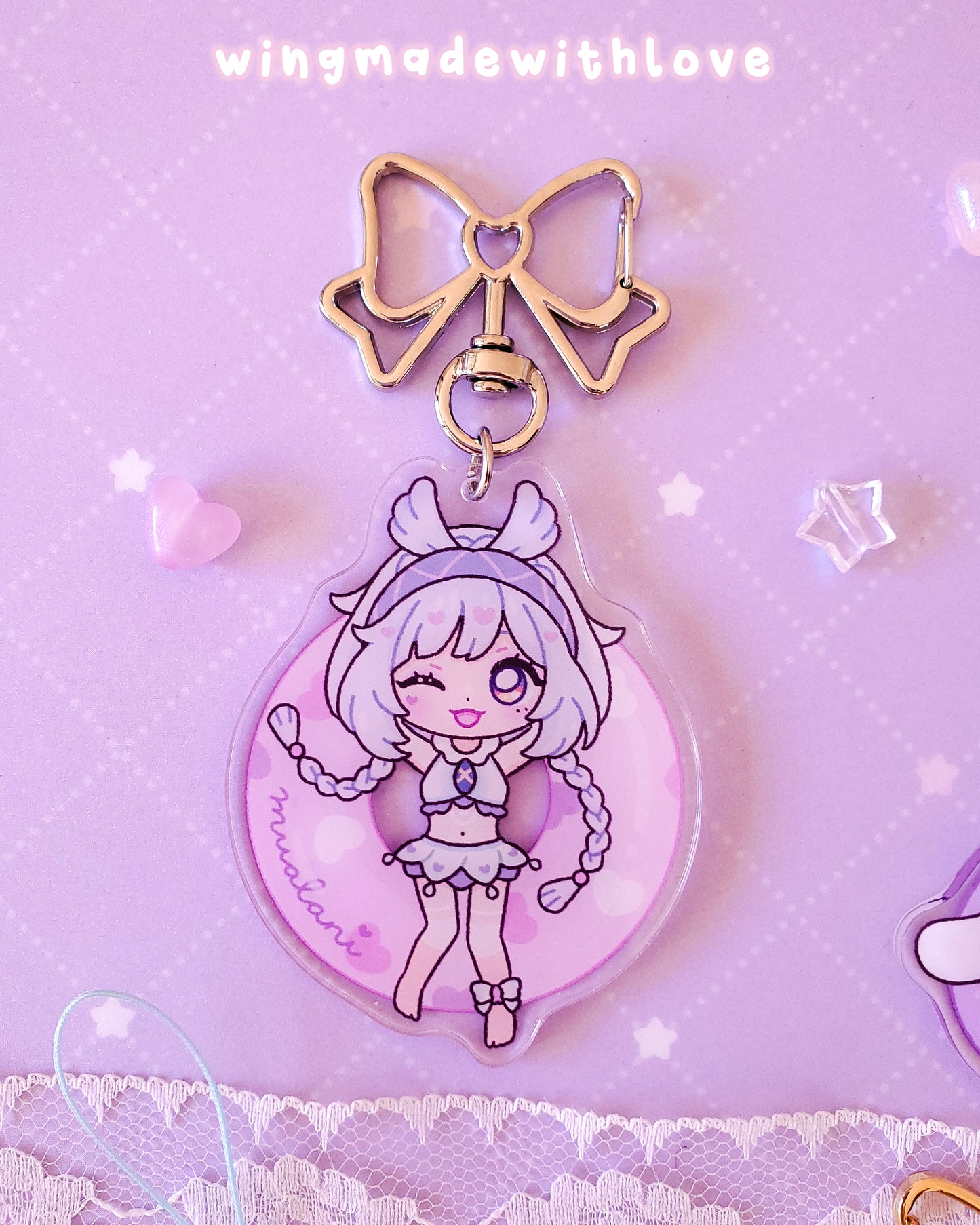 Genshin Keychains & Phone Charms ♡ Mualani Nilou