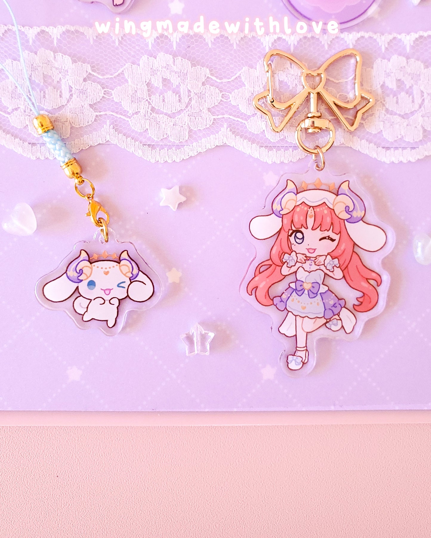 Genshin Keychains & Phone Charms ♡ Mualani Nilou