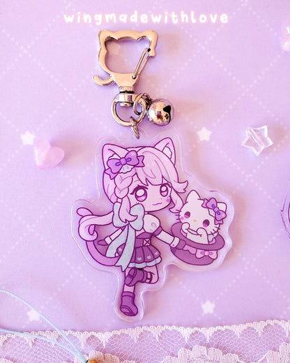 Portachiavi e ciondoli per telefono Genshin ♡ Lynette & Kirara