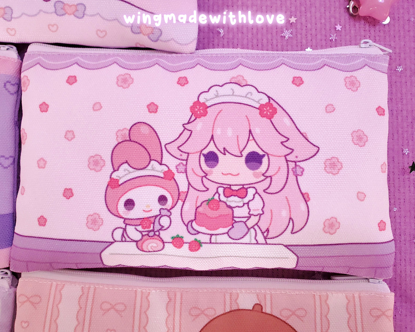 Genshin Pouches ♡ Citlali Furina Kokomi Raiden Yae Clorinde Navia