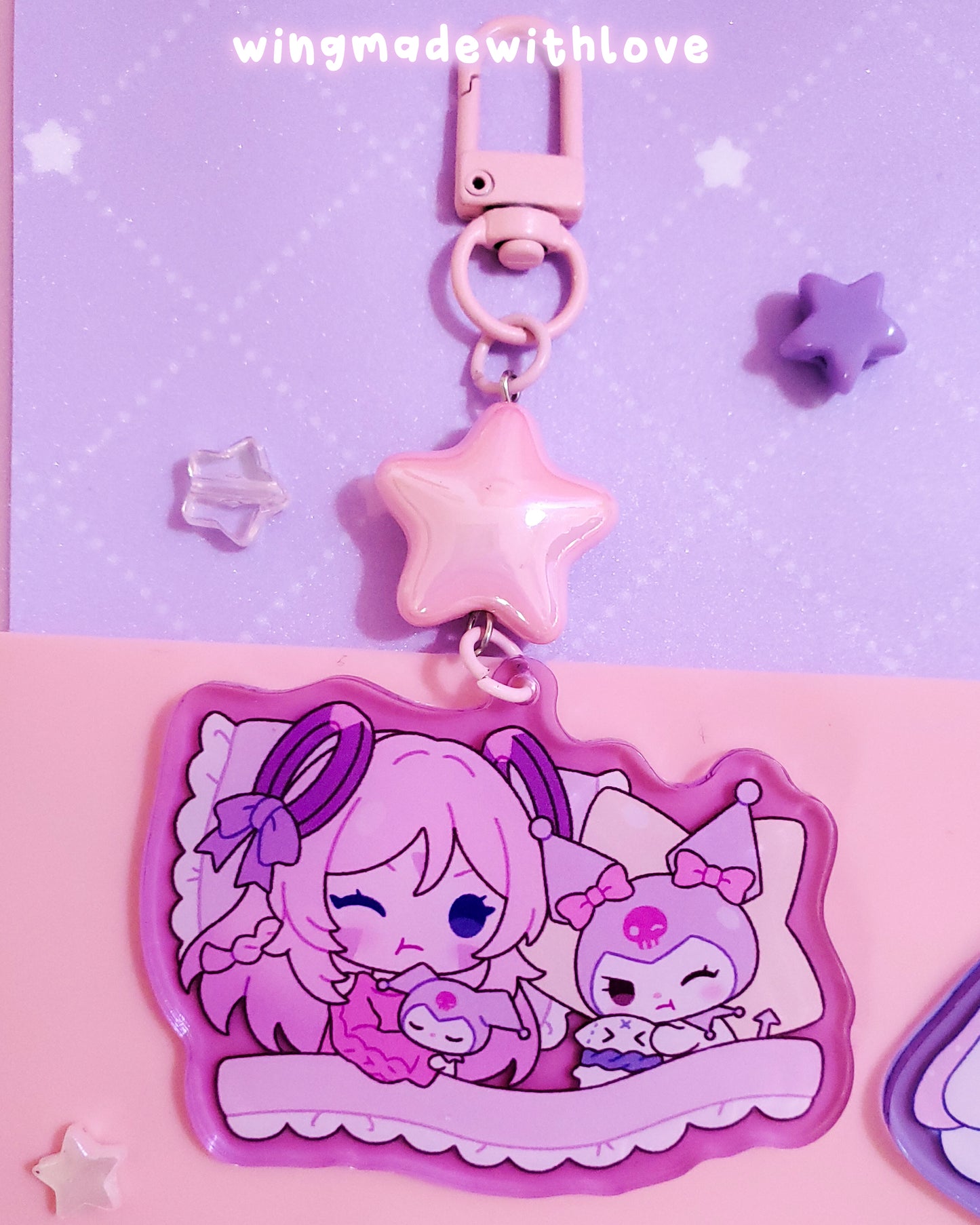 Genshin Keychains ♡ Citlali Furina Kokomi Raiden Yae Clorinde Navia Ayaka