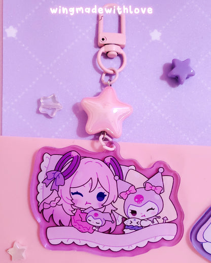 Genshin Keychains ♡ Citlali Furina Kokomi Raiden Yae Clorinde Navia Ayaka