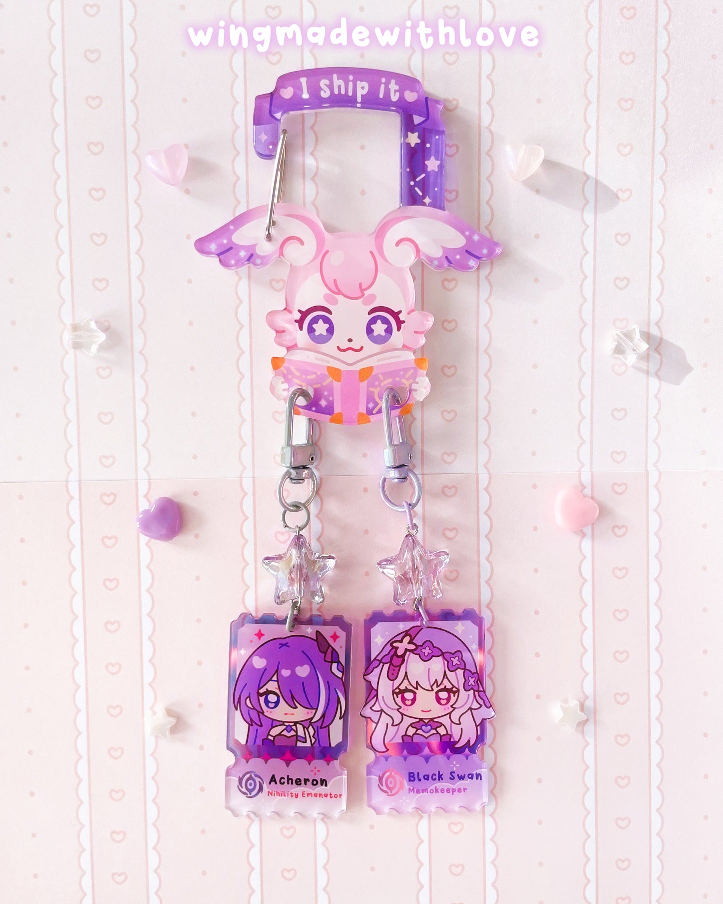 Honkai Star Rail Carabiner ♡ Mem