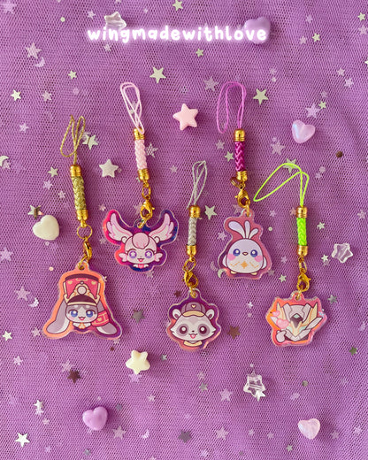Honkai Star Rail ♡ Holographic Charms