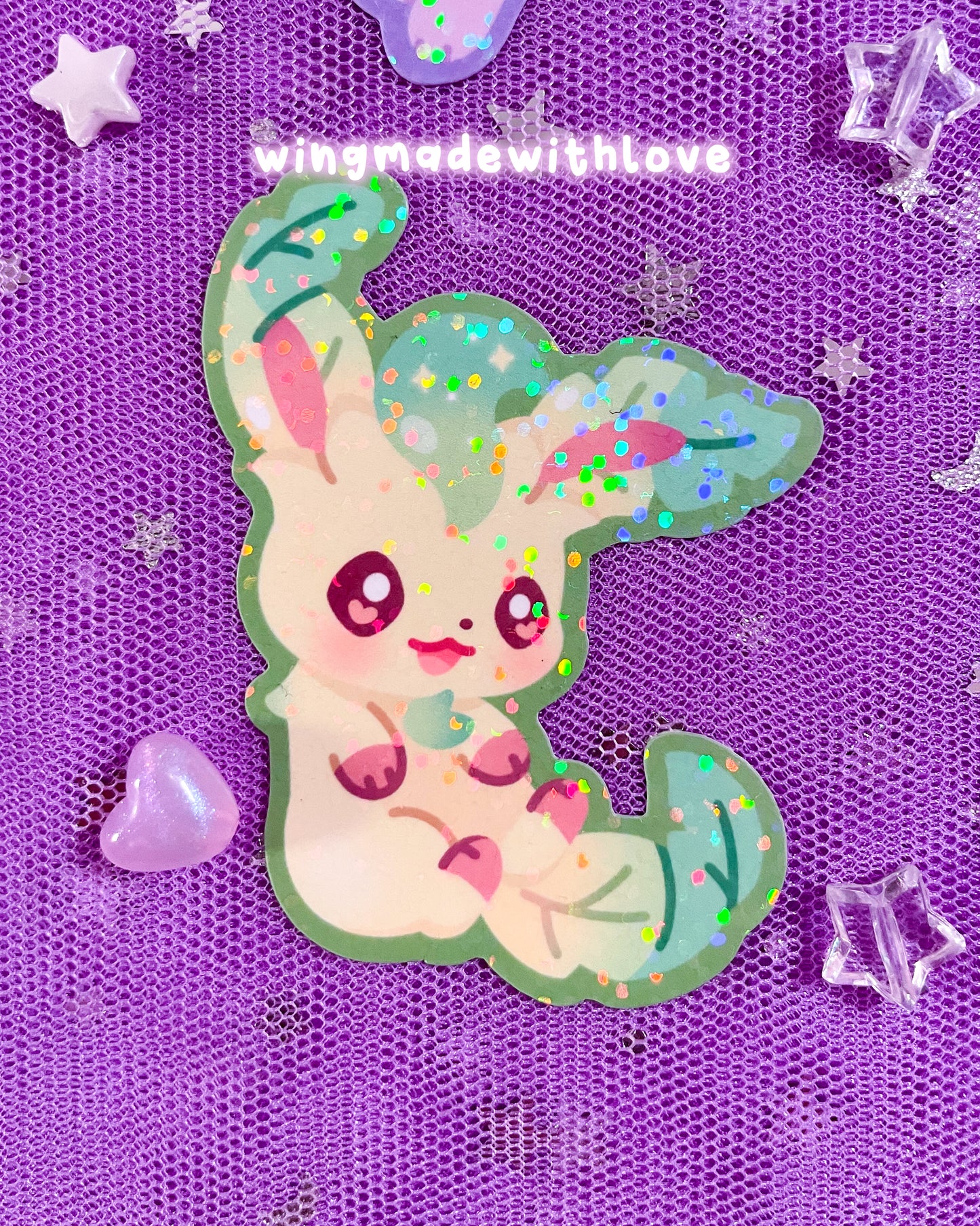 Fanart Stickers ♡ Elemental Fox Kitsune