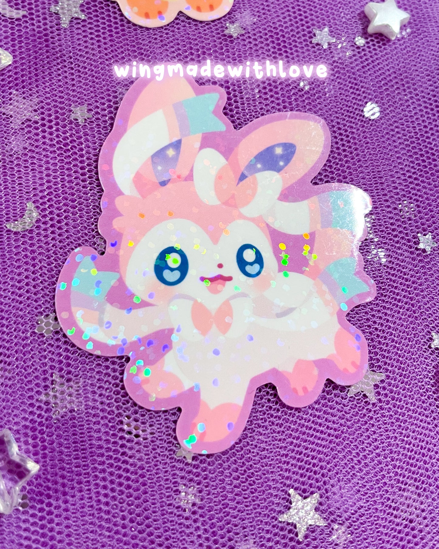 Fanart Stickers ♡ Elemental Fox Kitsune