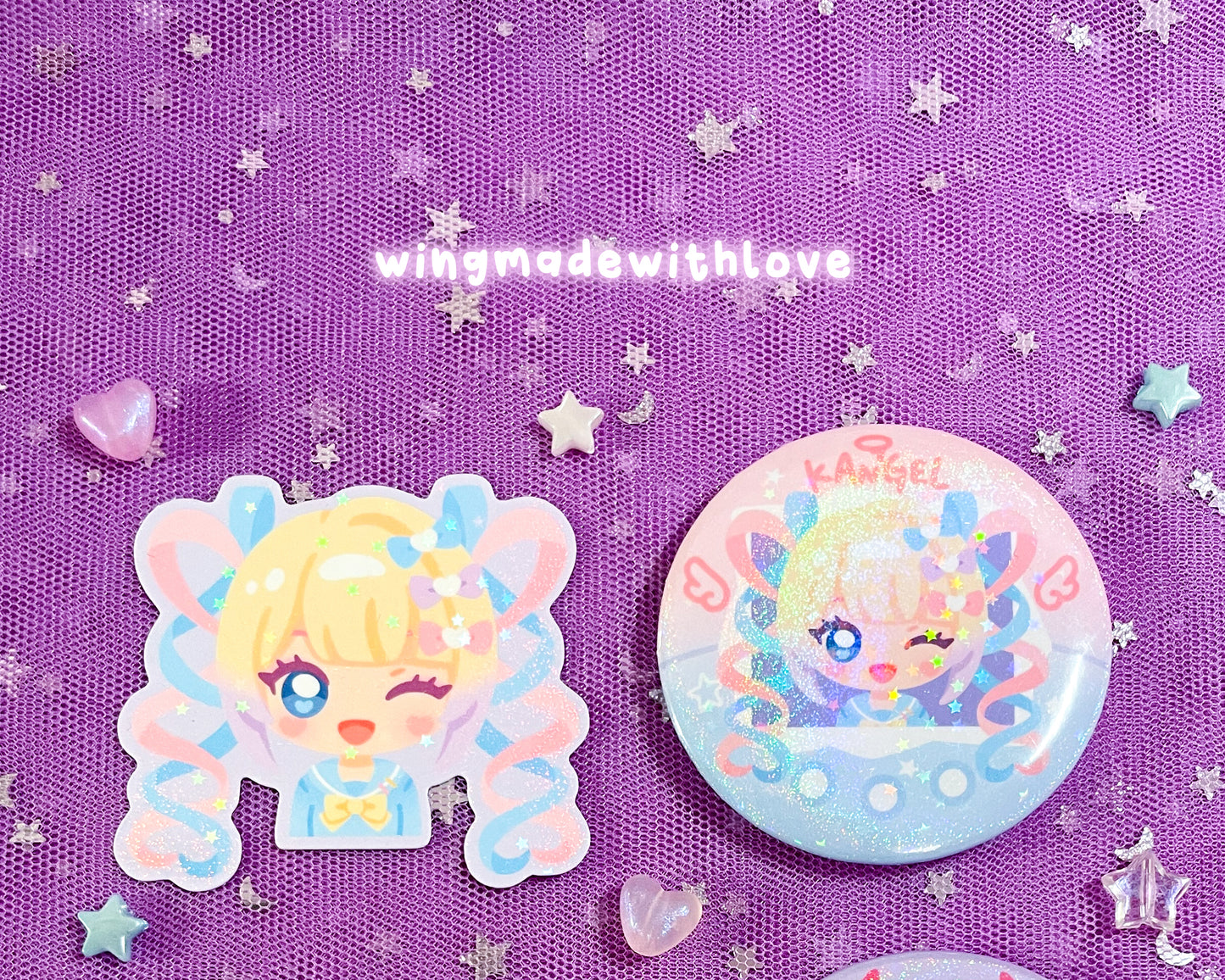 Pin & Sticker ♡ KAngel Ame