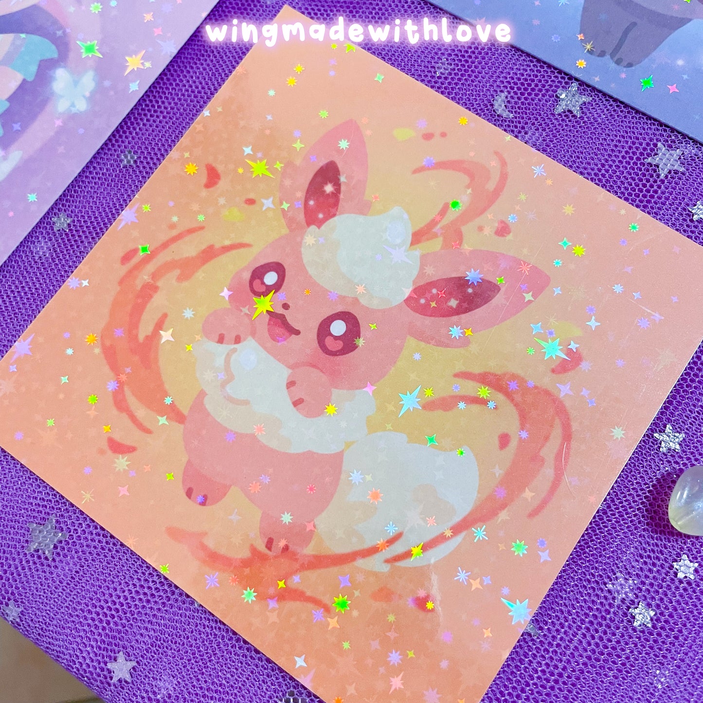 Fanart Prints ♡ Elemental Fox Kitsune