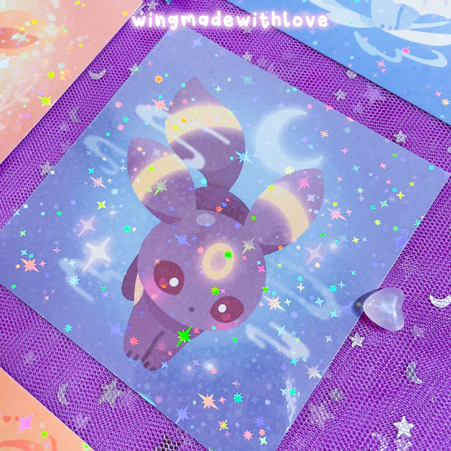 Fanart Prints ♡ Elemental Fox Kitsune