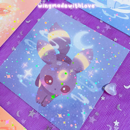 Fanart Prints ♡ Elemental Fox Kitsune