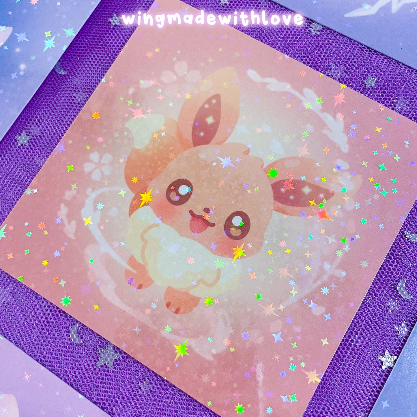 Fanart Prints ♡ Elemental Fox Kitsune