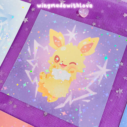 Fanart Prints ♡ Elemental Fox Kitsune