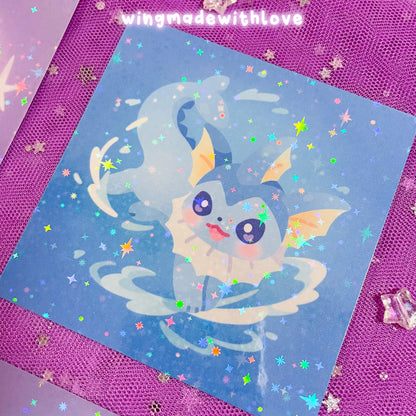 Fanart Prints ♡ Elemental Fox Kitsune