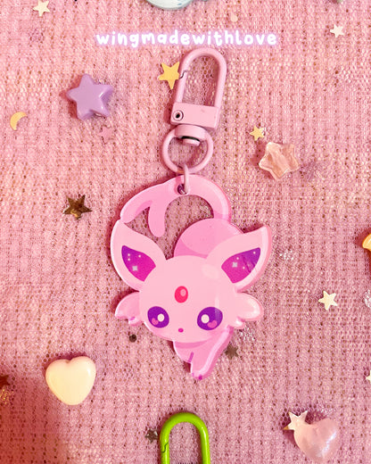 Fanart Keychains ♡ Elemental Fox Kitsune