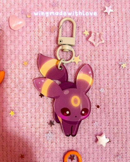 Fanart Keychains ♡ Elemental Fox Kitsune