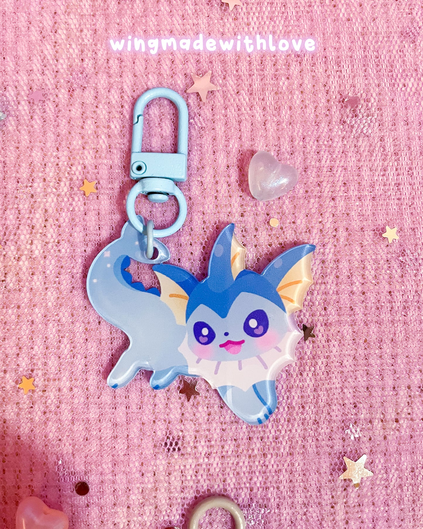 Fanart Keychains ♡ Elemental Fox Kitsune