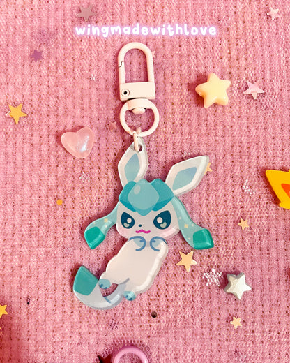 Fanart Keychains ♡ Elemental Fox Kitsune