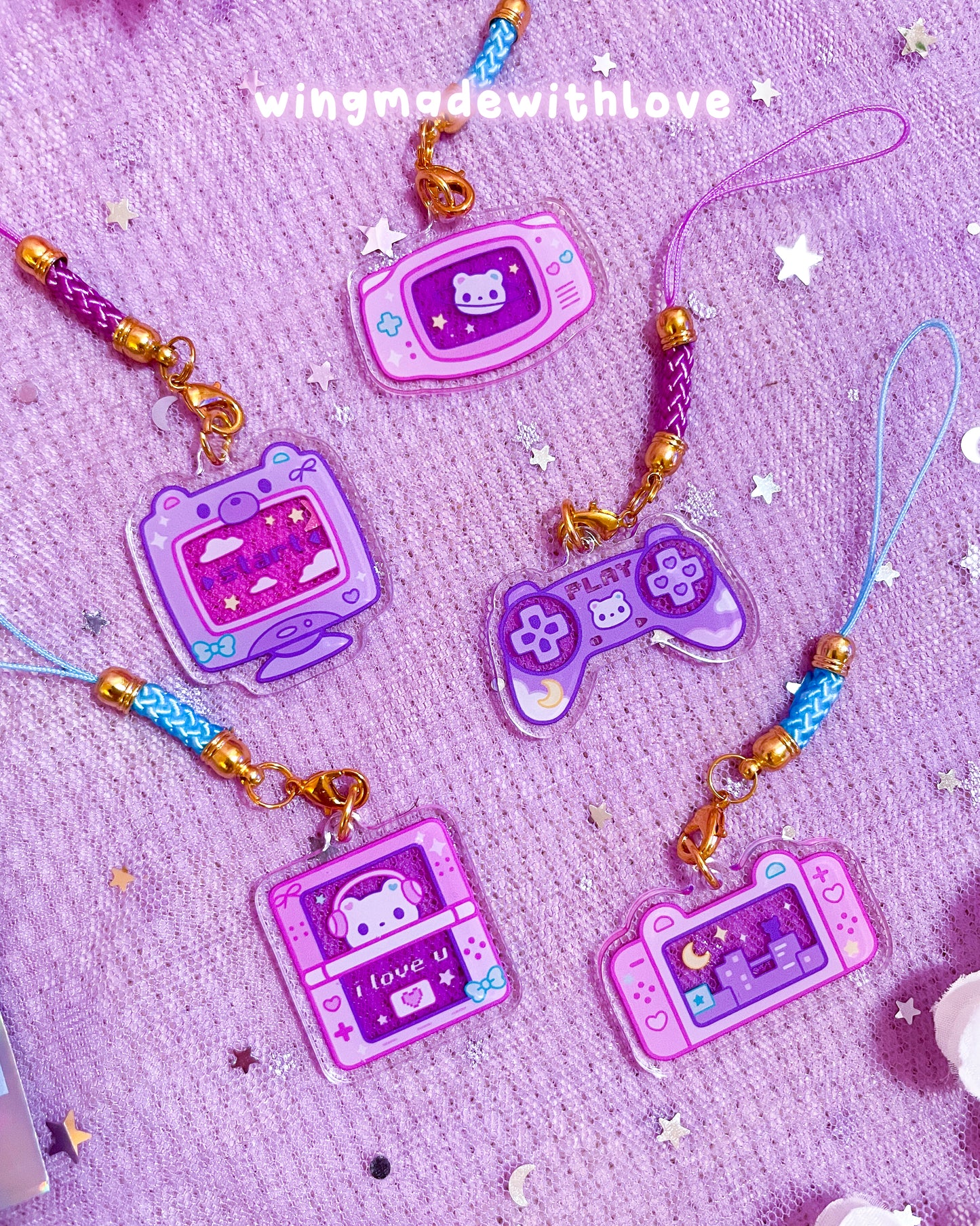 OC Blind Bag Phone Charm ♡ Retro Consoles