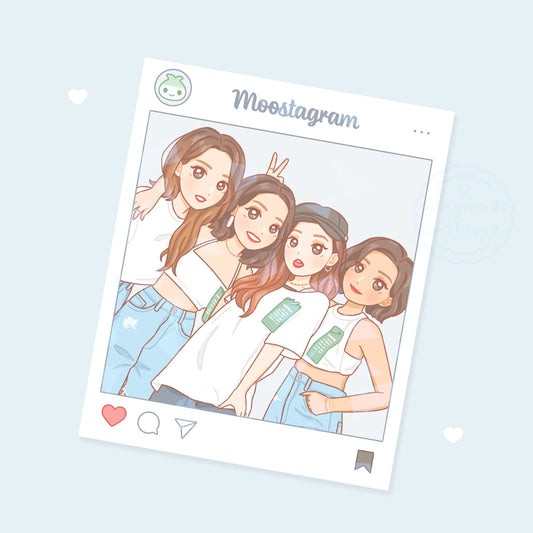 Adesivi Fanart ♡ Mamamoo