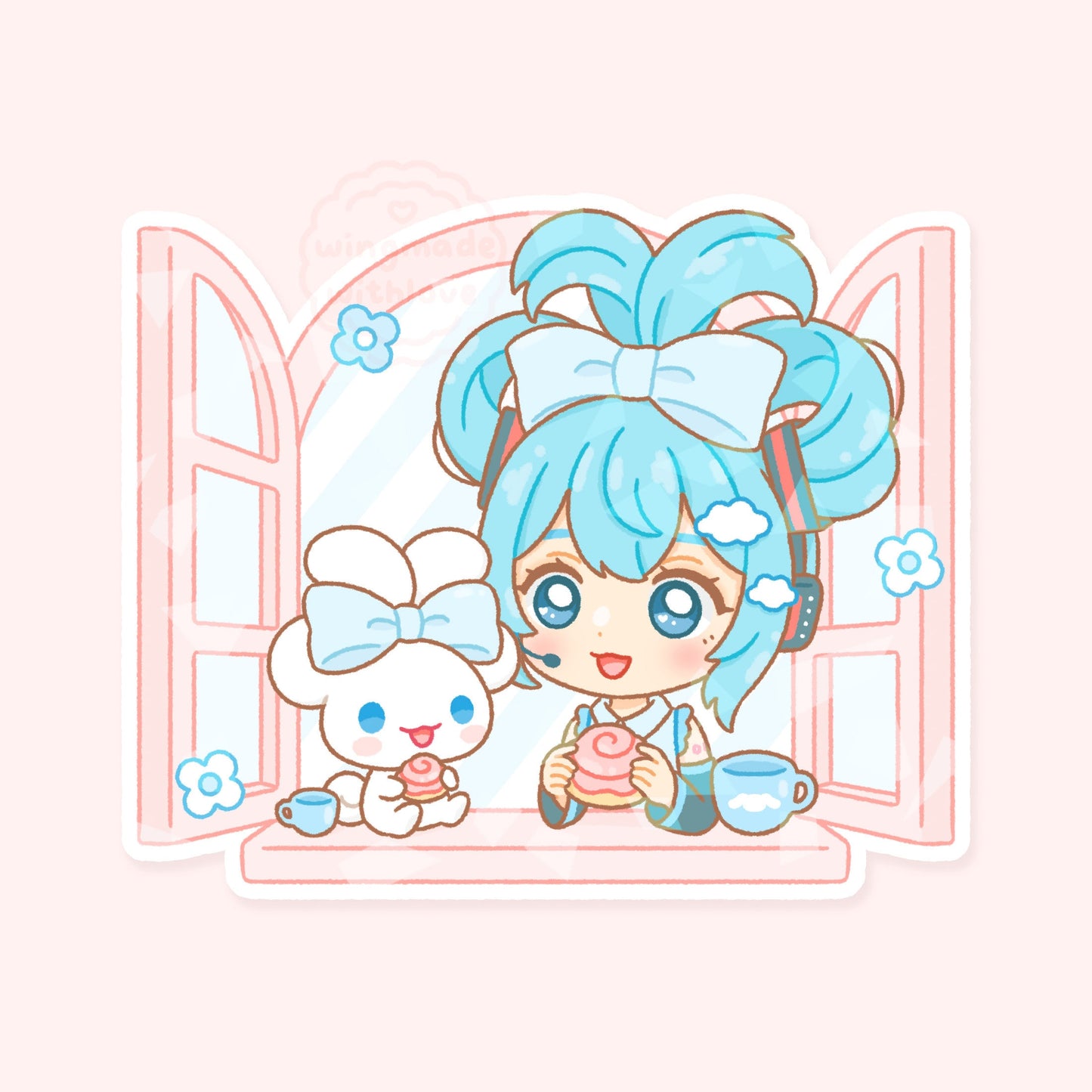 Fanart Stickers ♡ Hatsune Miku