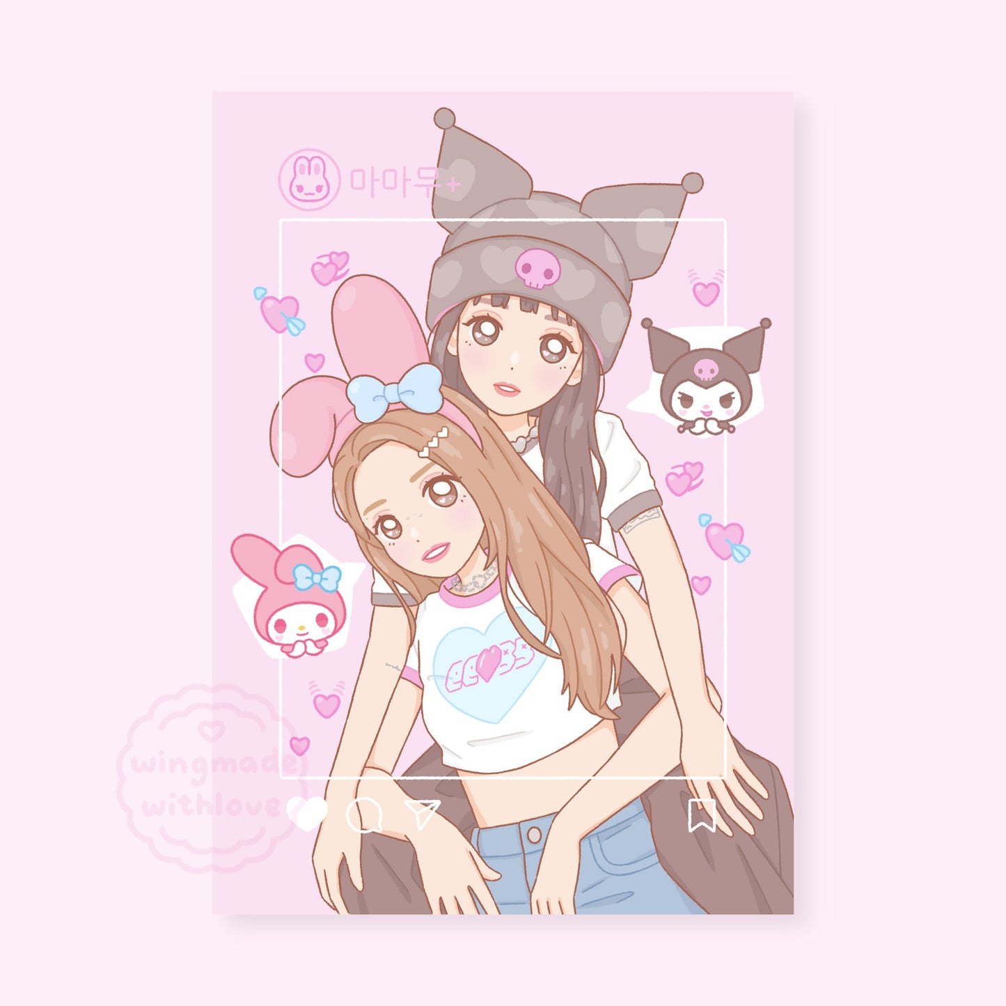 Stampa Fanart ♡ Moonsun Solar Moonbyul