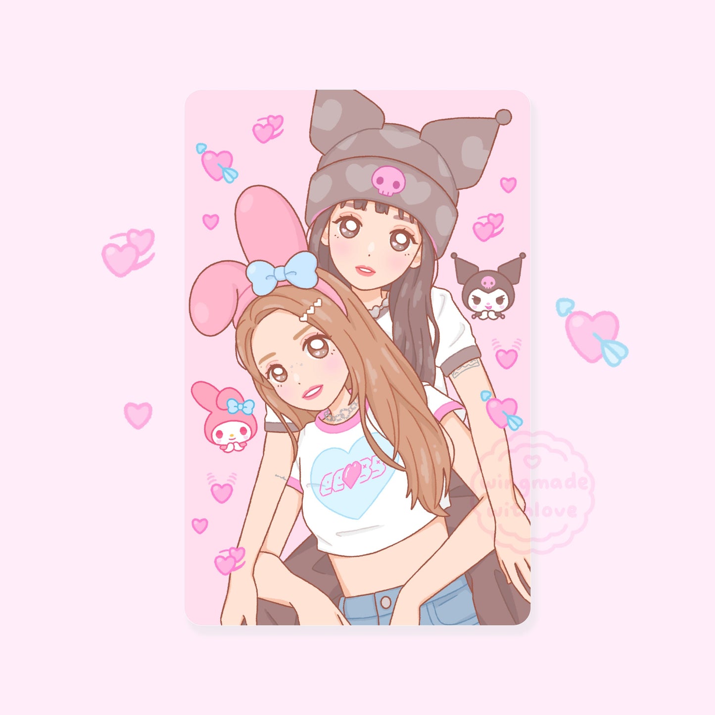 Fanart Stickers ♡ Moonsun Moonbyul Solar