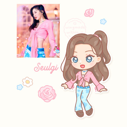 Fanart Stickers Pack ♡ Red Velvet