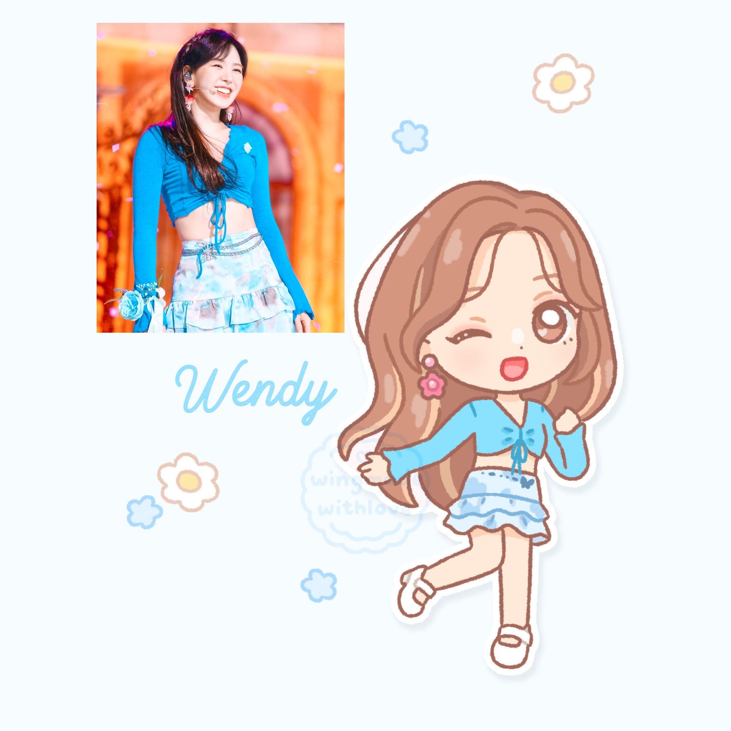 Fanart Stickers Pack ♡ Red Velvet