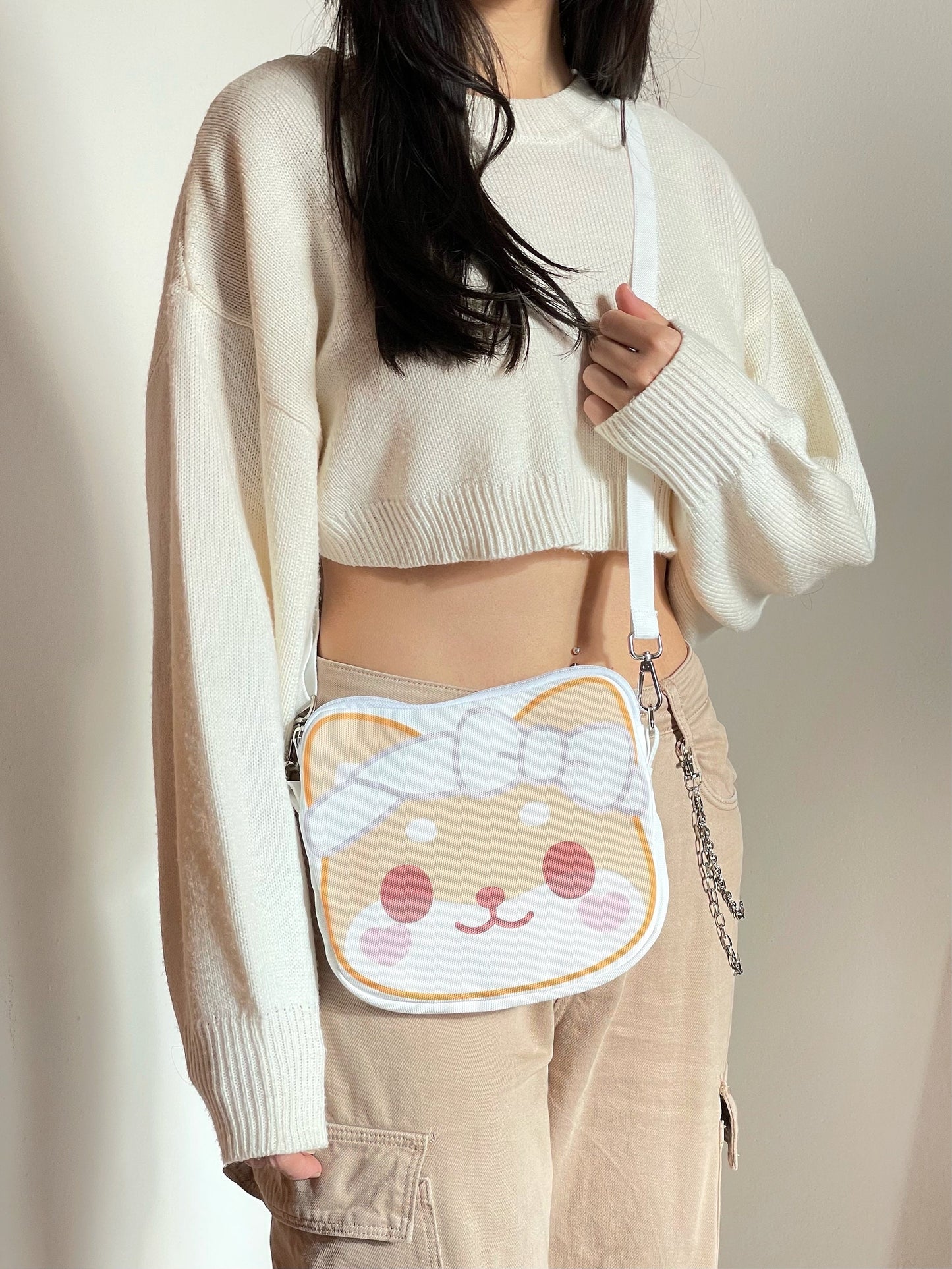 PRE-ORDER Genshin Crossbody Bag ♡ Taroumaru (ETA Feb - Mar '25)