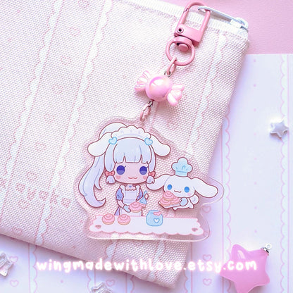 Genshin Keychains ♡ Citlali Furina Kokomi Raiden Yae Clorinde Navia Ayaka