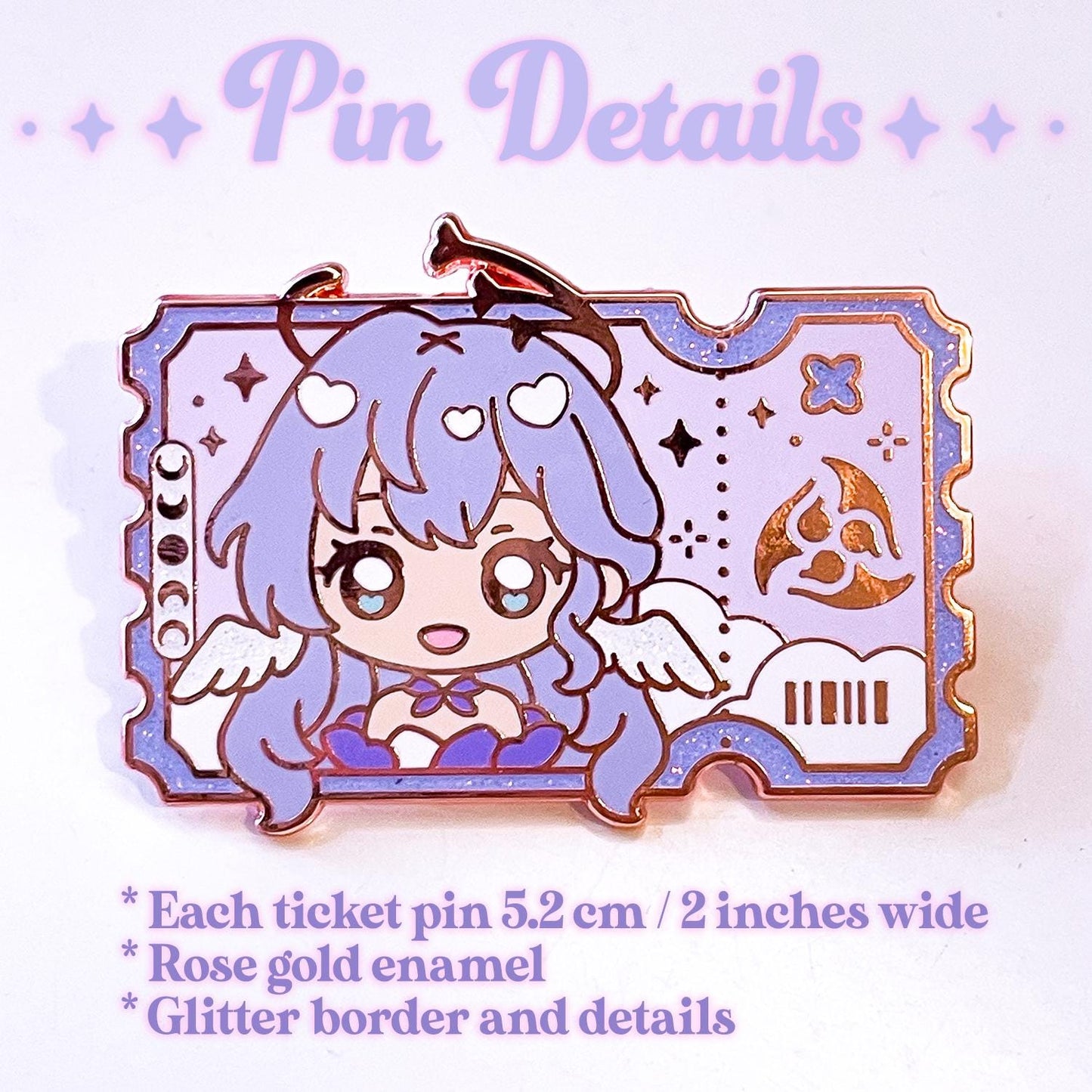 Honkai Star Rail ♡ Enamel Pins