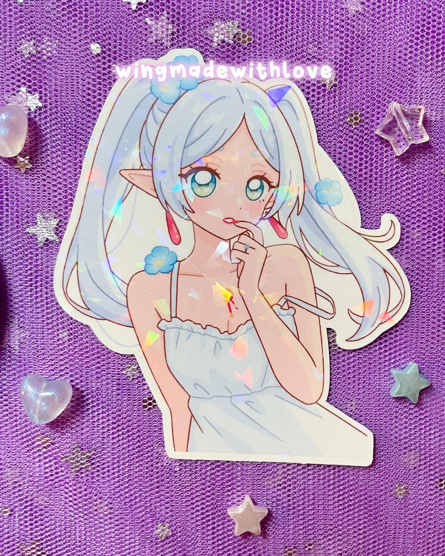 Fanart Pin & Sticker ♡ Frieren