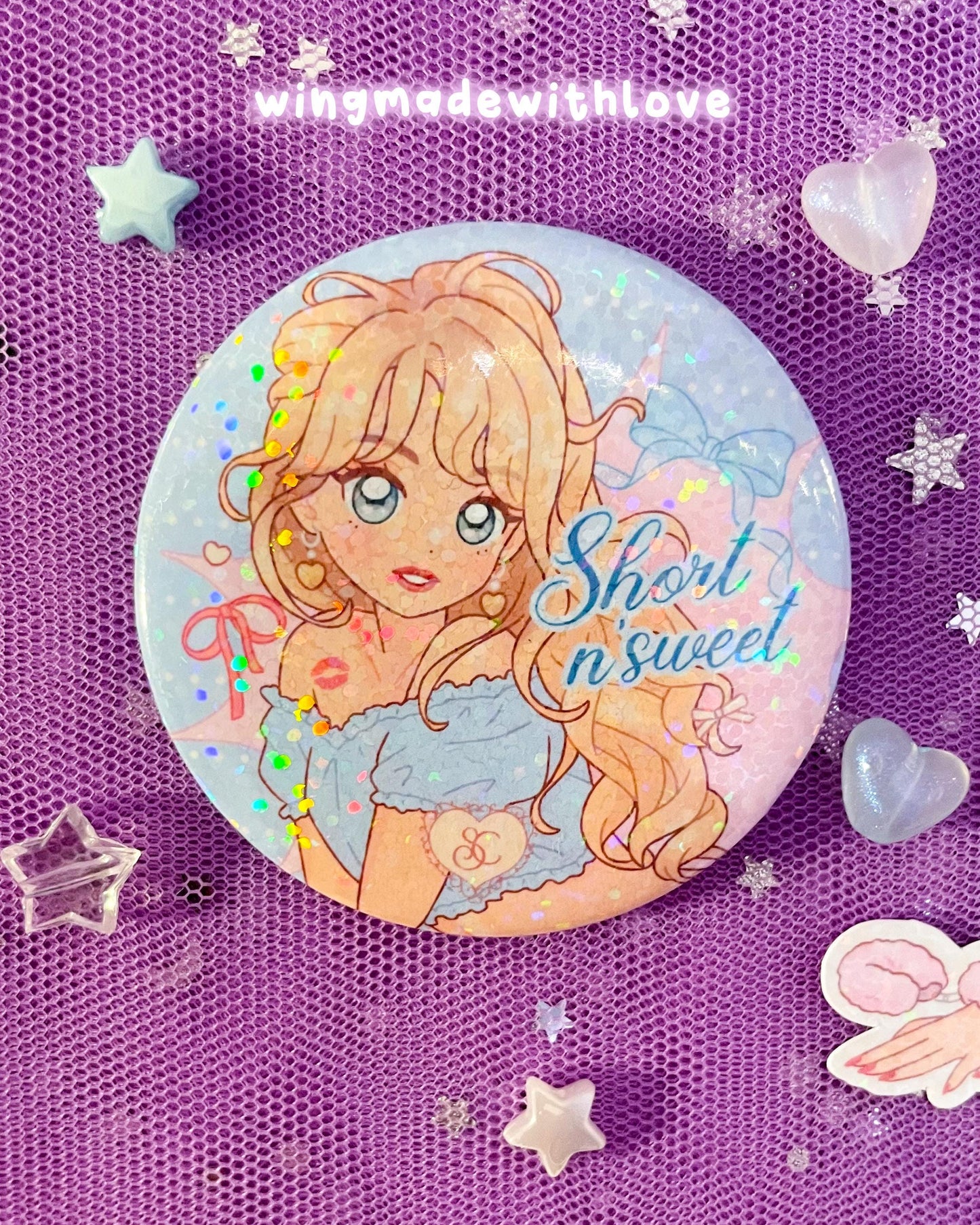 Fanart Pin & Sticker ♡ Sabrina