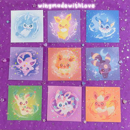 Fanart Prints ♡ Elemental Fox Kitsune