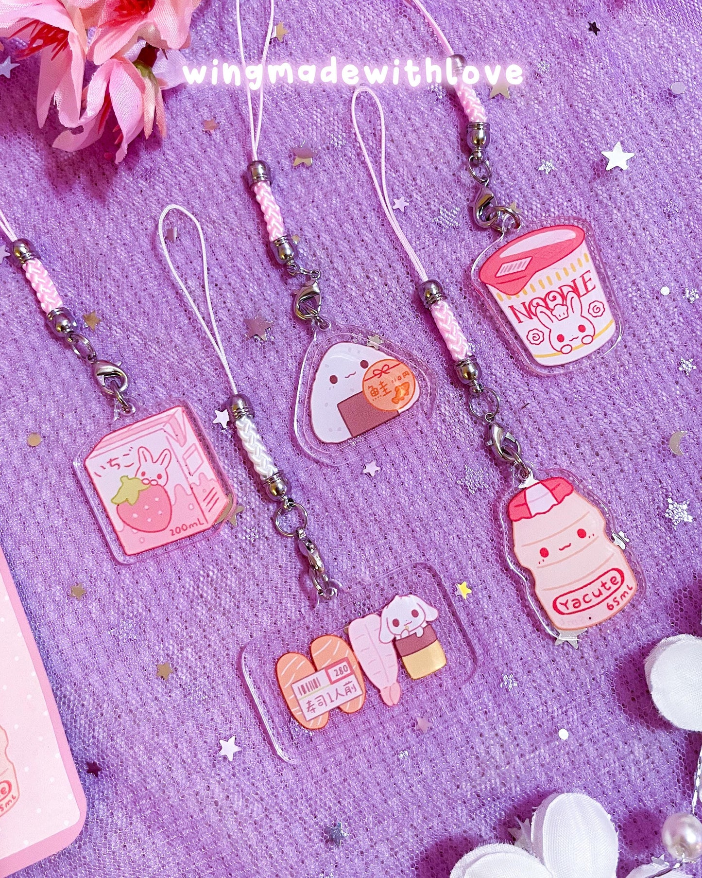 OC Blind Bag Phone Charm ♡ Japanese Snacks